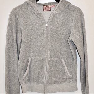Juicy Couture Velour Hooded Jacket (Like New!)